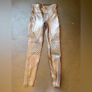 Spanx Quilted Moto Faux Leather
